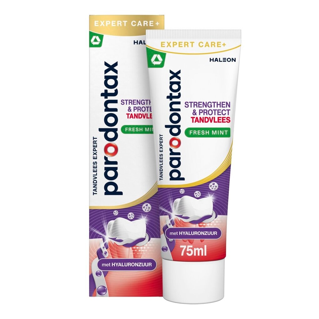 Parodontax Strengthen & Protect Fresh Mint Tandpasta Parodontax Strengthen & Protect Fresh Mint Tandpasta
