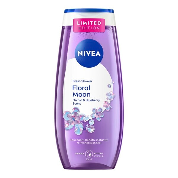 NIVEA Fresh Shower Floral Moon Orchid & Blueberry Douchegel
