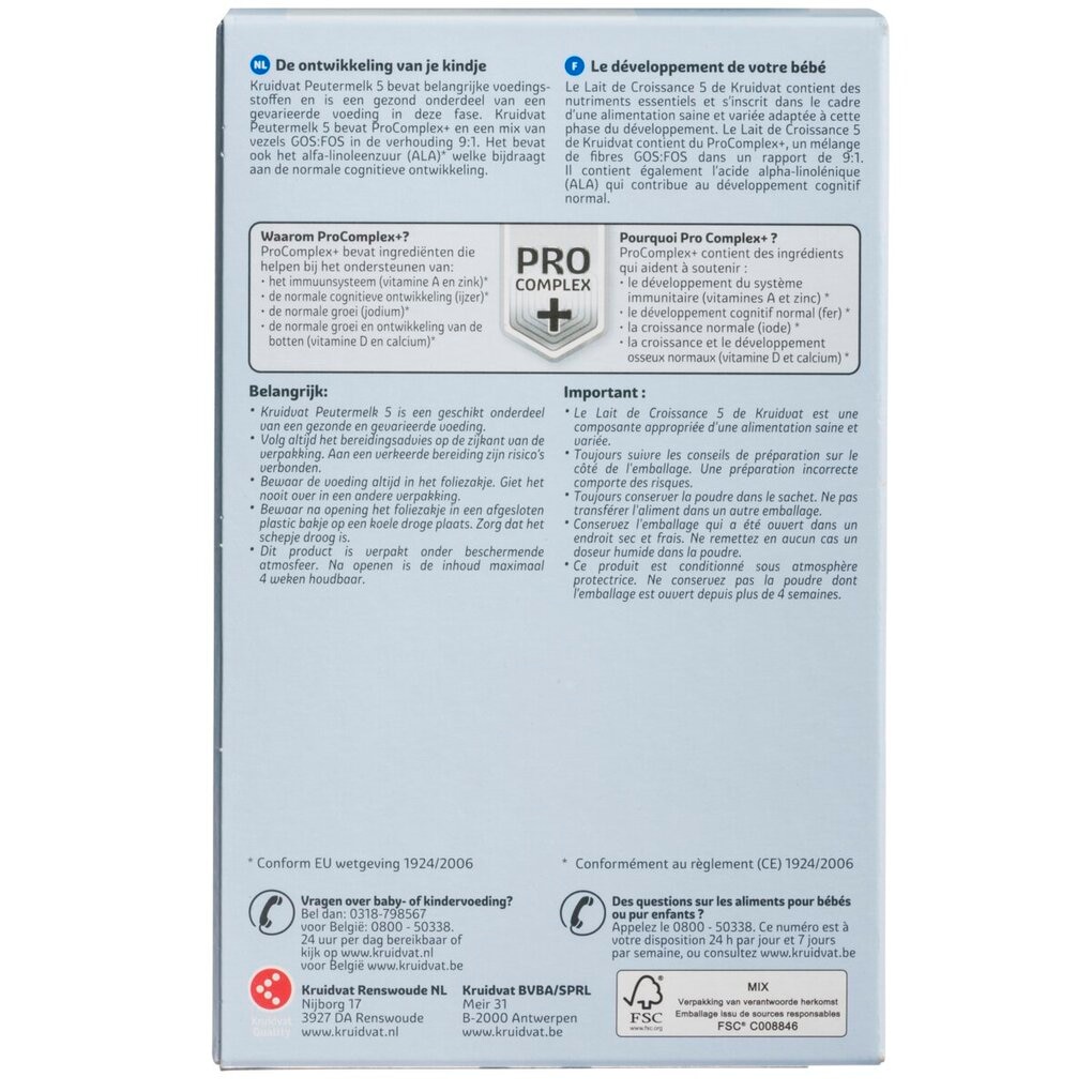 Kruidvat 5 24+M Peutermelk