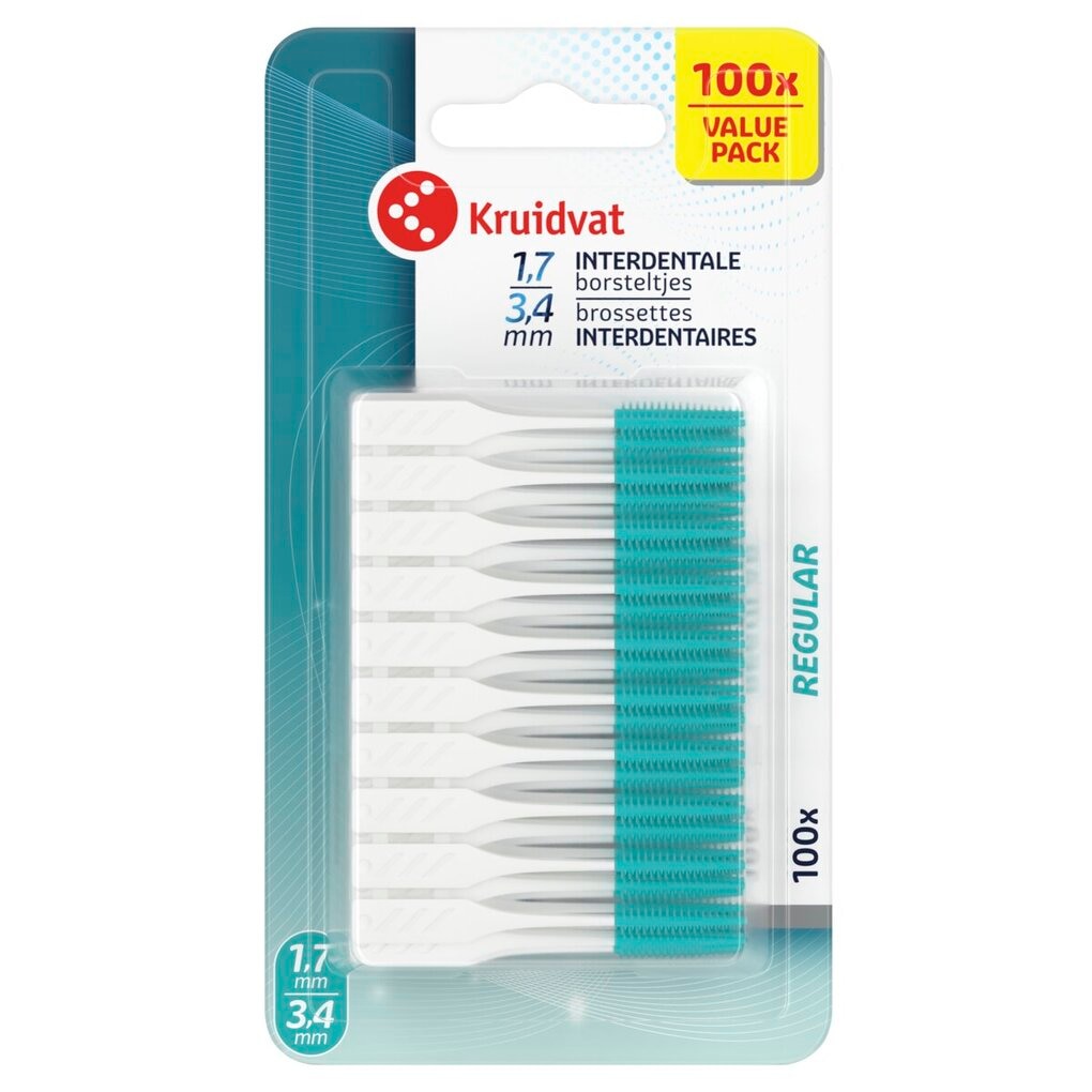 Kruidvat Soft 1,7-3,4mm Interdentale Borsteltjes