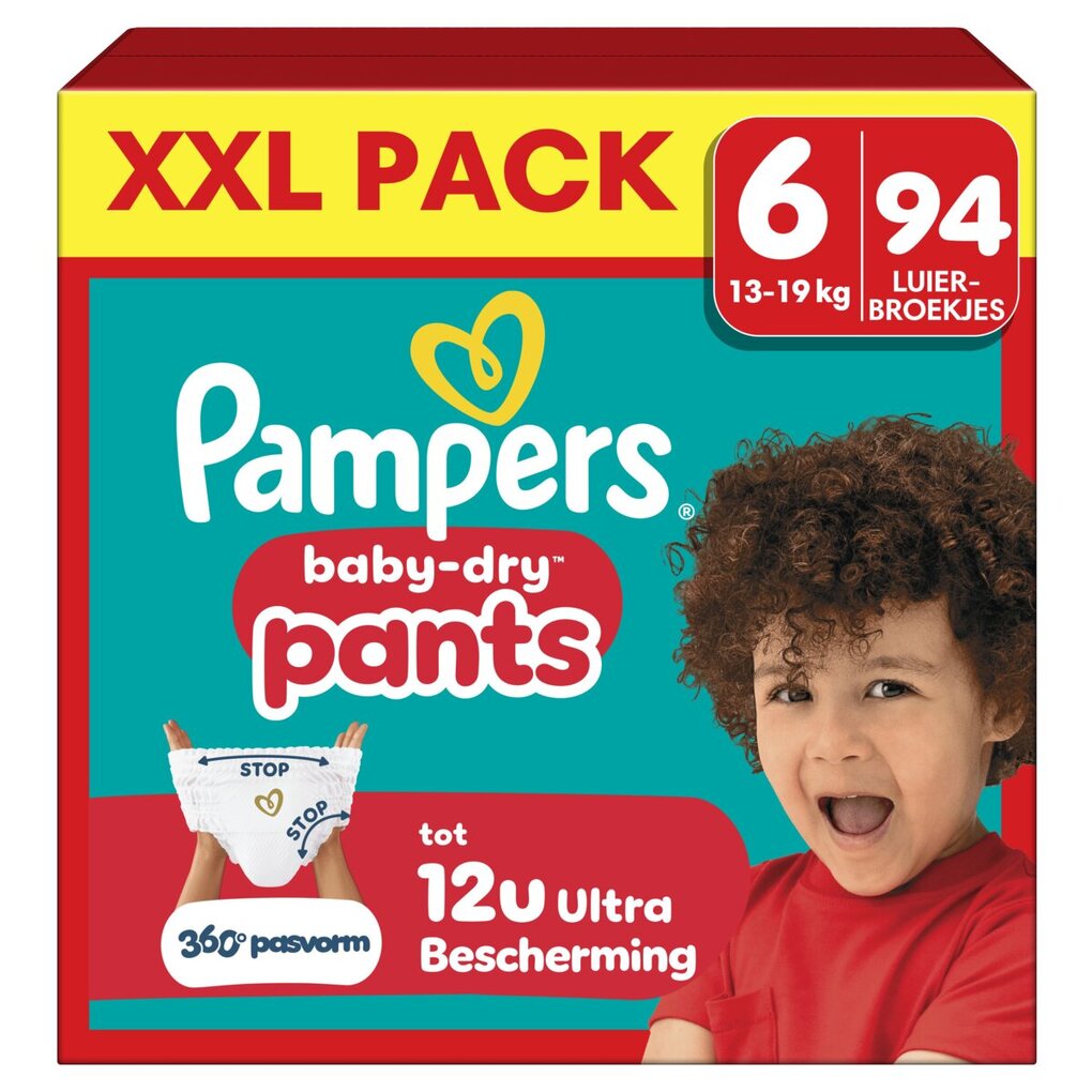 Pampers Baby-Dry Pants Maat 6 Luierbroekjes