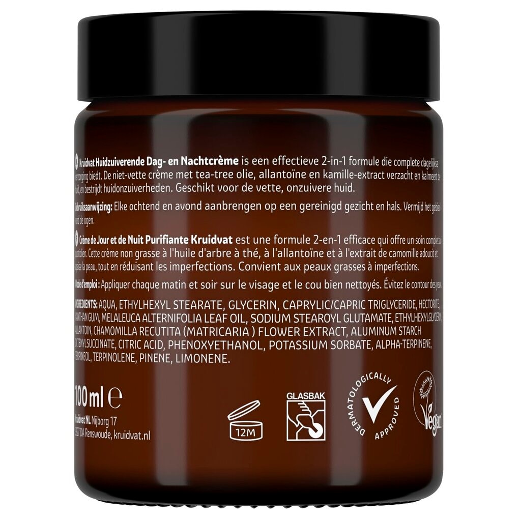 Kruidvat Tea Tree Huidzuiverend Dag & Nachtcrème