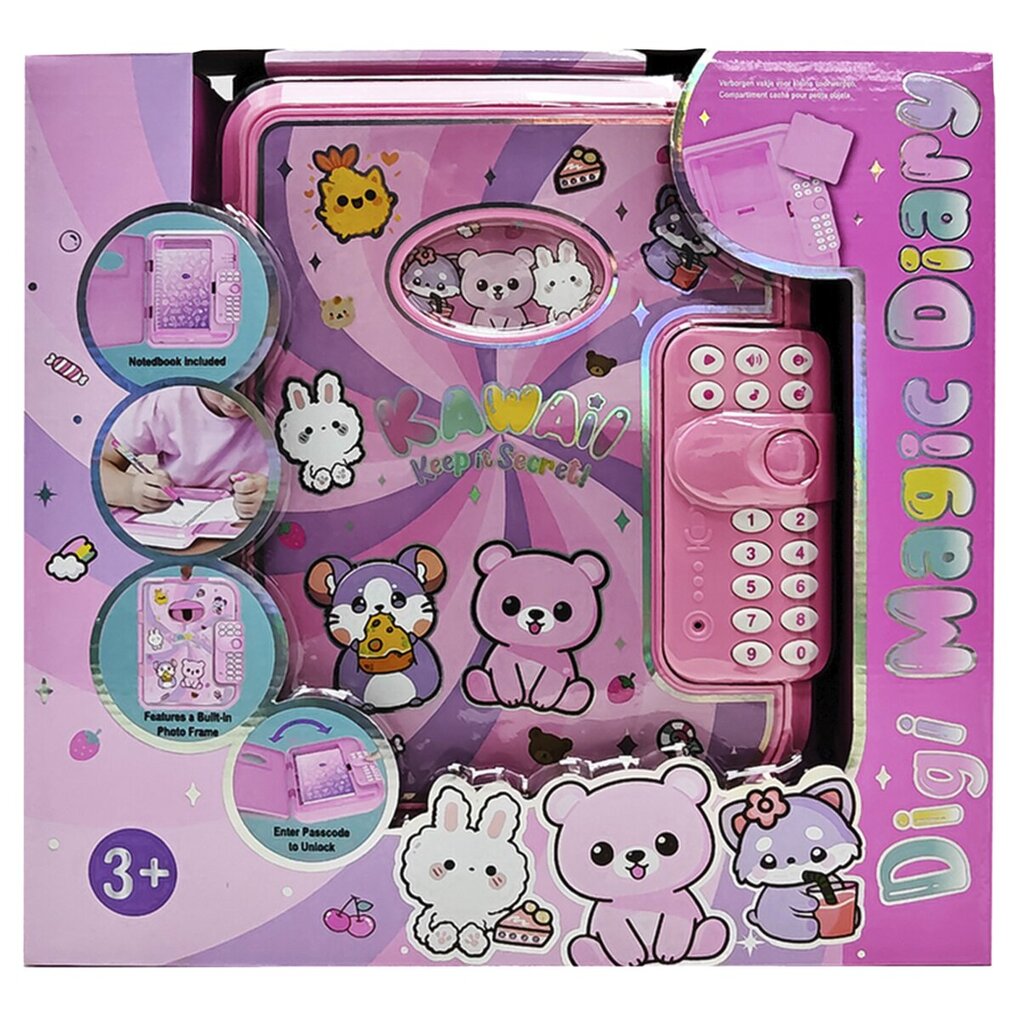 Digi Magic Diary Dagboek met Slot Digi Magic Diary Dagboek met Slot