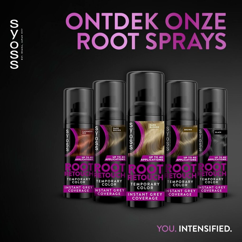 Syoss Middenblond Uitgroeispray