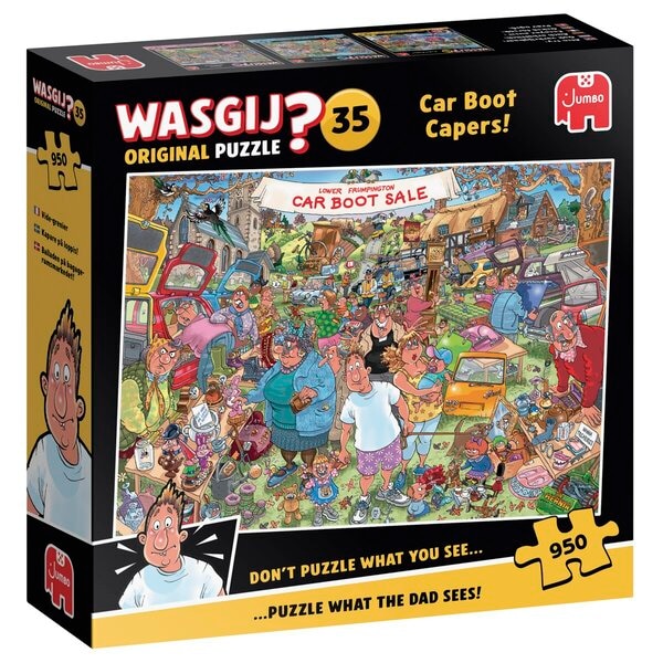 Jumbo Wasgij Car Boot Capers! Puzzel