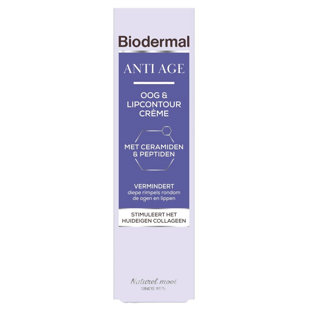 Biodermal Anti-Age Oog & Lipcountourcrème