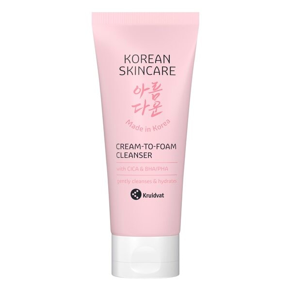Kruidvat Korean Skincare Cream-To-Foam Cleanser