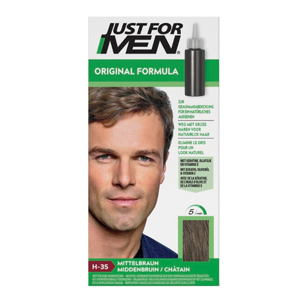 Just For Men Original Formula H-35 Middenbruin Haarkleuring