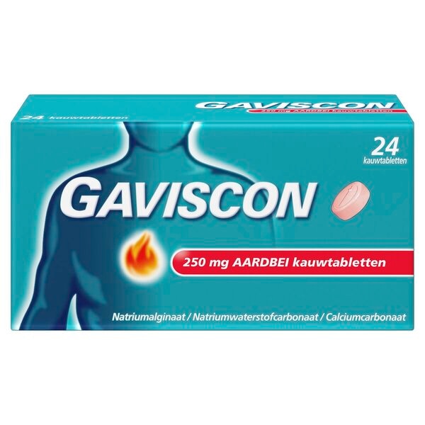 Gavison Aardbei Kauwtabletten