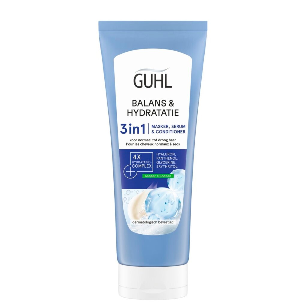 Guhl Balans & Hydratatie 3-In-1 Masker, Serum & Conditioner