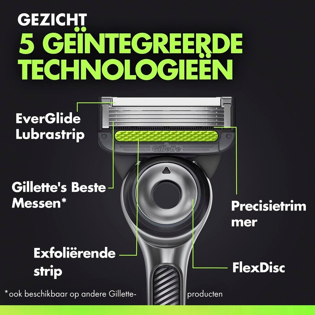 GilletteLabs Face and Body Scheerapparaat Duoverpakking