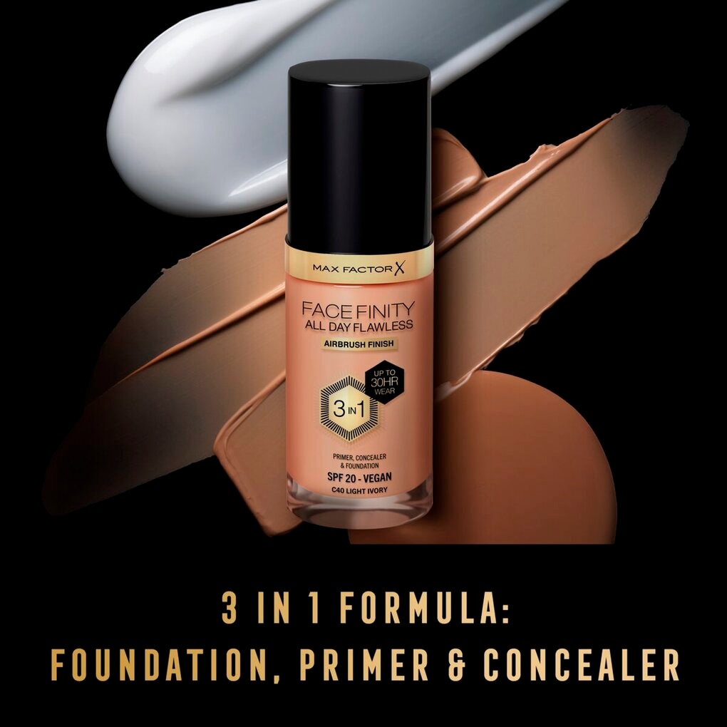 Max Factor Facefinity All Day Flawless C40 Light Ivory Foundation