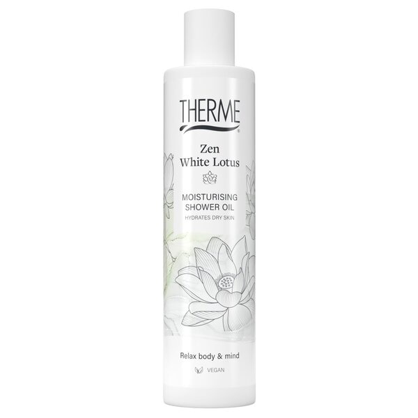 Therme Zen White Lotus Moisturising Shower Oil