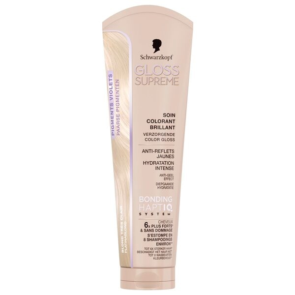 Schwarzkopf Gloss Supreme Platinablond Verzorgende Color Gloss
