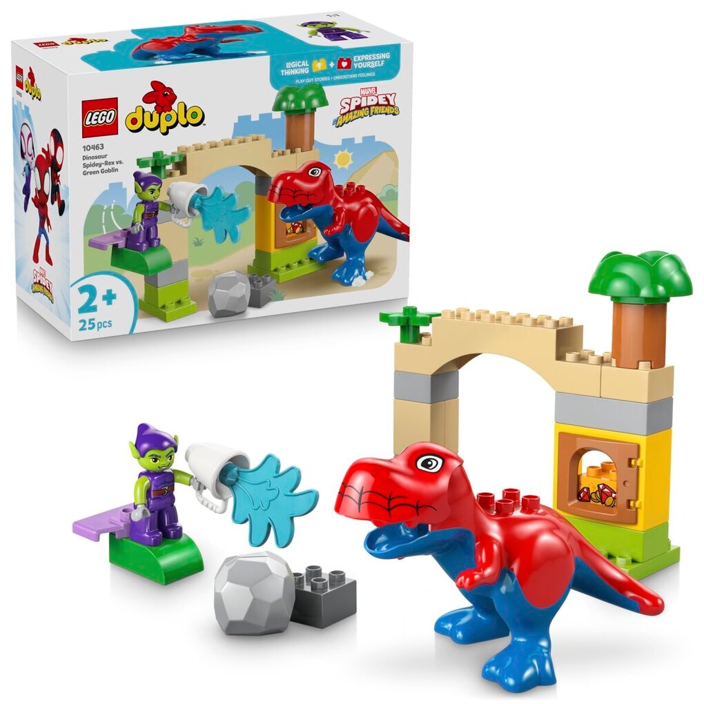 LEGO DUPLO 10463 Dinosaurus Spidey-Rex vs. Green Goblin