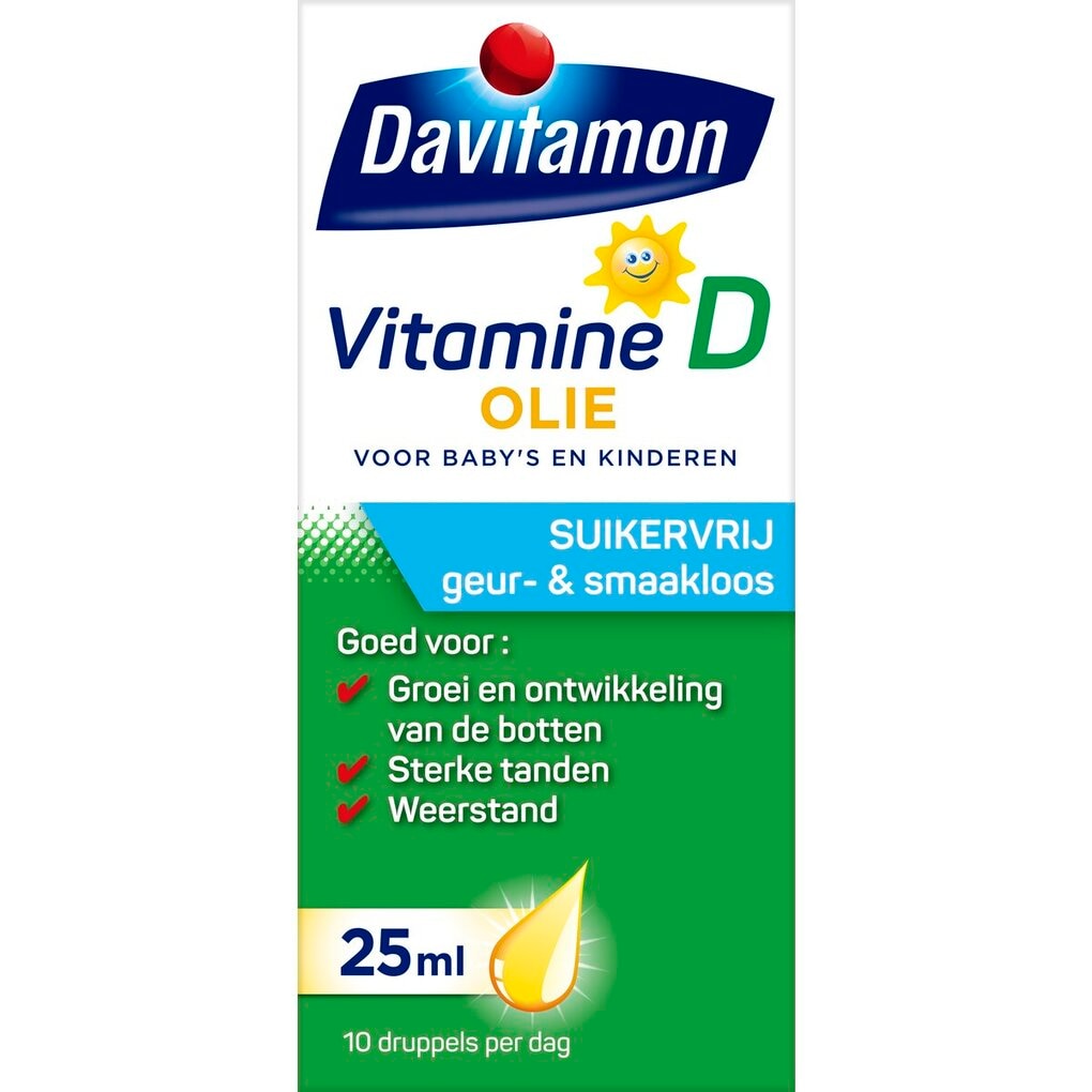 Davitamon Vitamine D Olie voor Baby en Kind