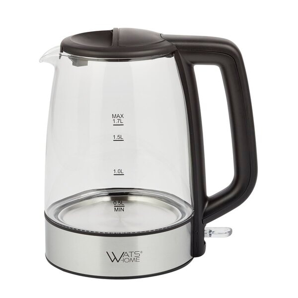 Watshome Glazen Waterkoker