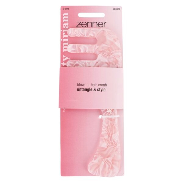 Zenner X Quinty Mirjam Hair Hacks Untangle & Style Blowout Hair Comb