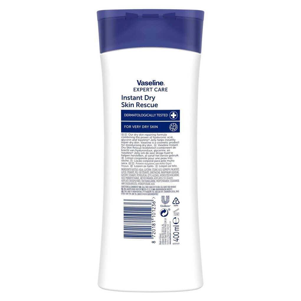 Vaseline Expert Care Instant Dry Skin Rescue Bodylotion