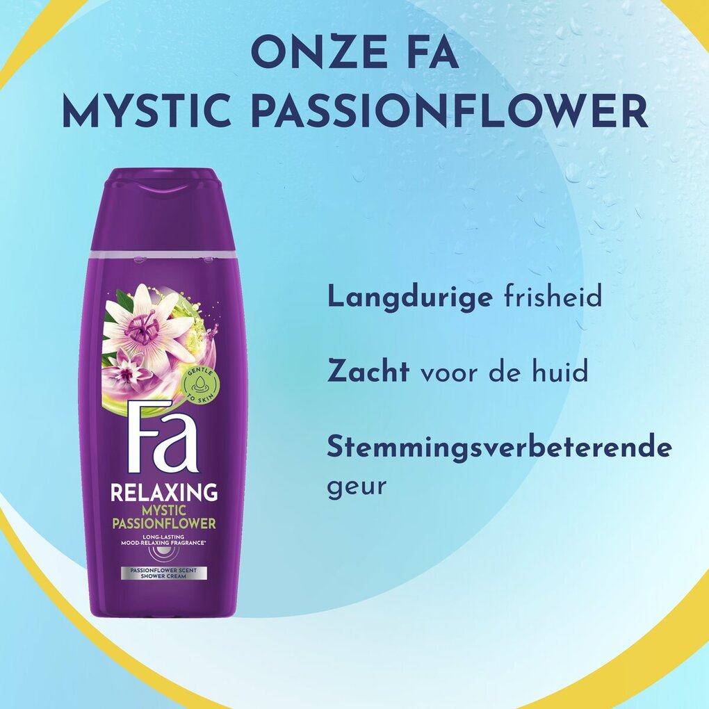 Fa Sense Mystic Passionflower Douchecrème