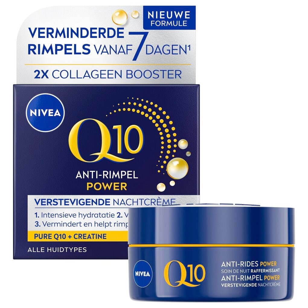 NIVEA Q10 Power Anti-Rimpel Nachtcrème