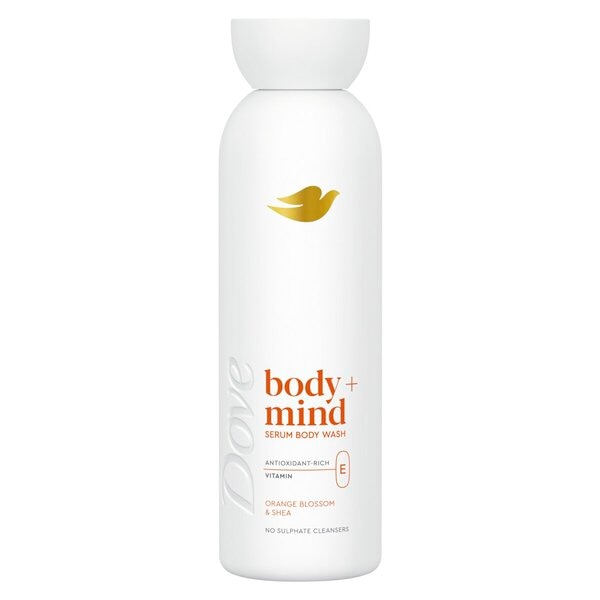 Dove Body+Mind Orange Blossom & Shea Serum Douchegel
