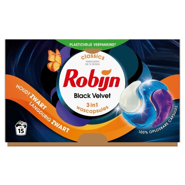 Robijn Classics Black Velvet 3-in-1 Wascapsules