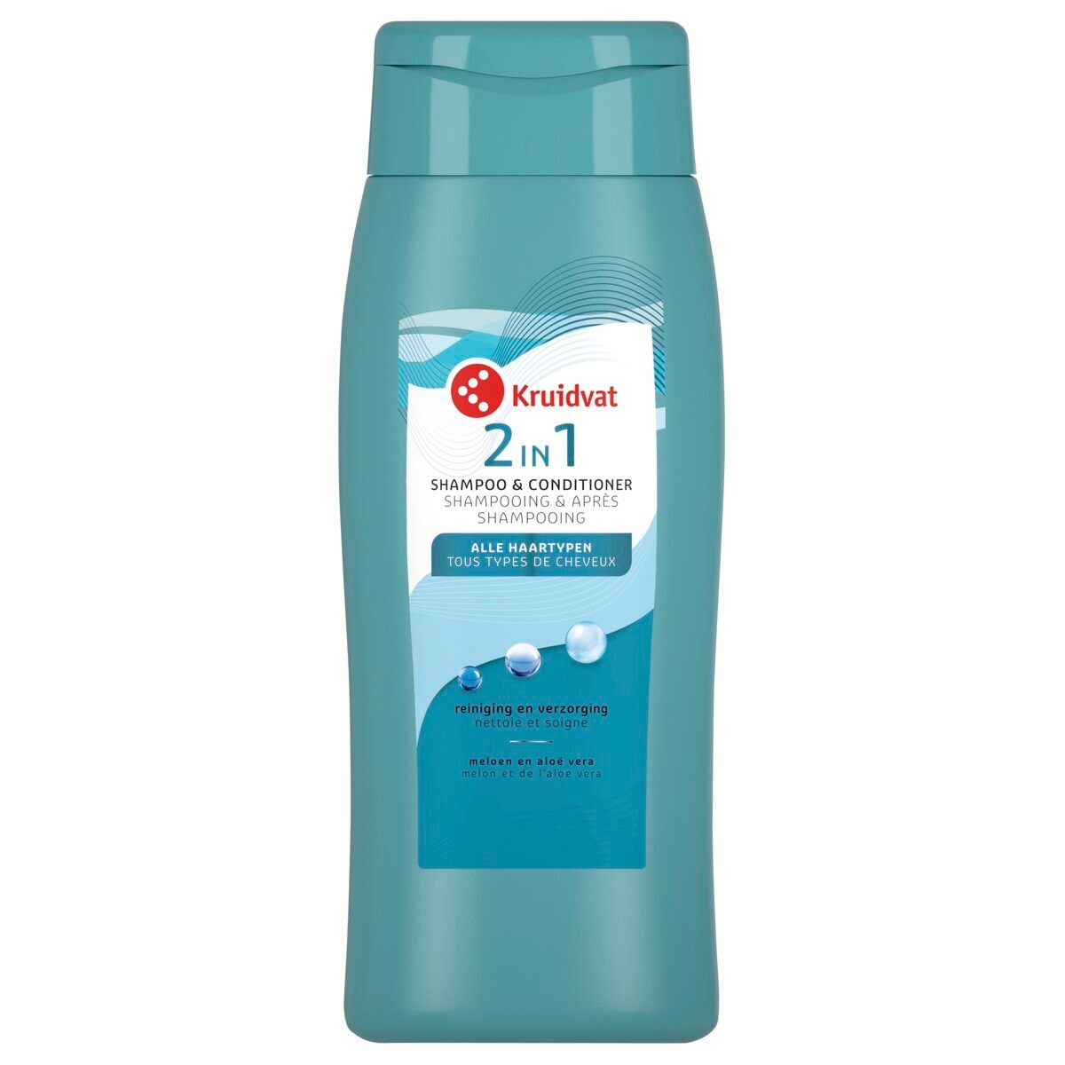Afbeelding van Kruidvat Total Care 2-In-1 Shampoo & Conditioner - 500ml