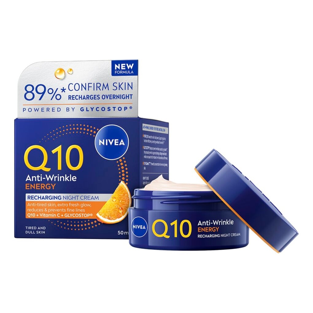 NIVEA Q10 Energy Anti-rimpel Nachtcrème NIVEA Q10 Energy Anti-rimpel Nachtcrème