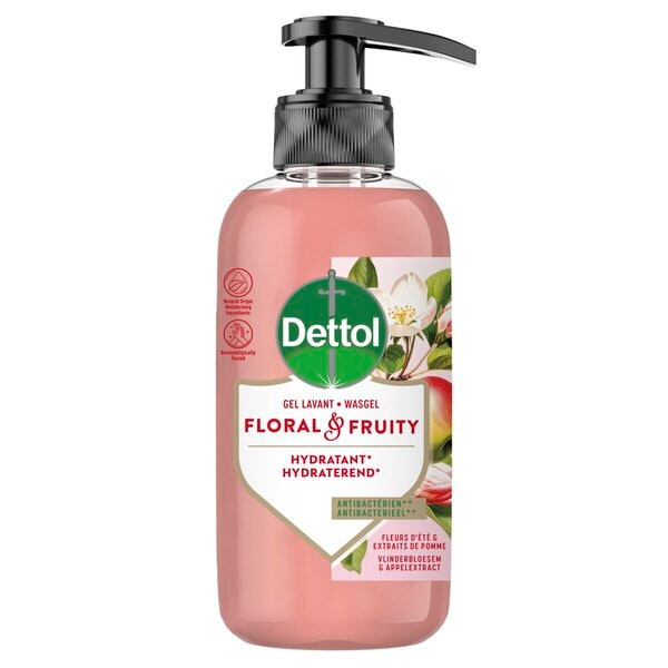 Dettol Floral & Fruity Vlinderbloesem & Appelextract Wasgel