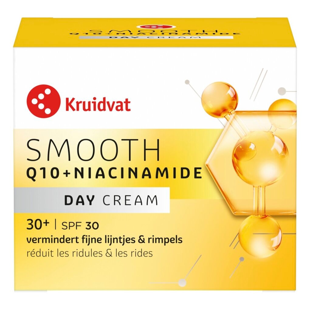 Kruidvat Smooth Q10 + Niacinamide SPF30 Dagcrème