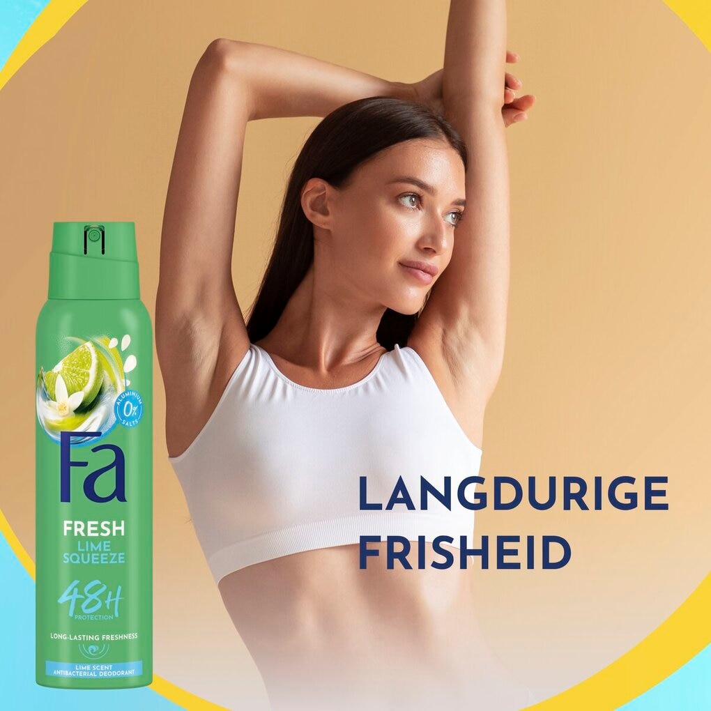 Fa Lime Squeeze Deodorant Spray