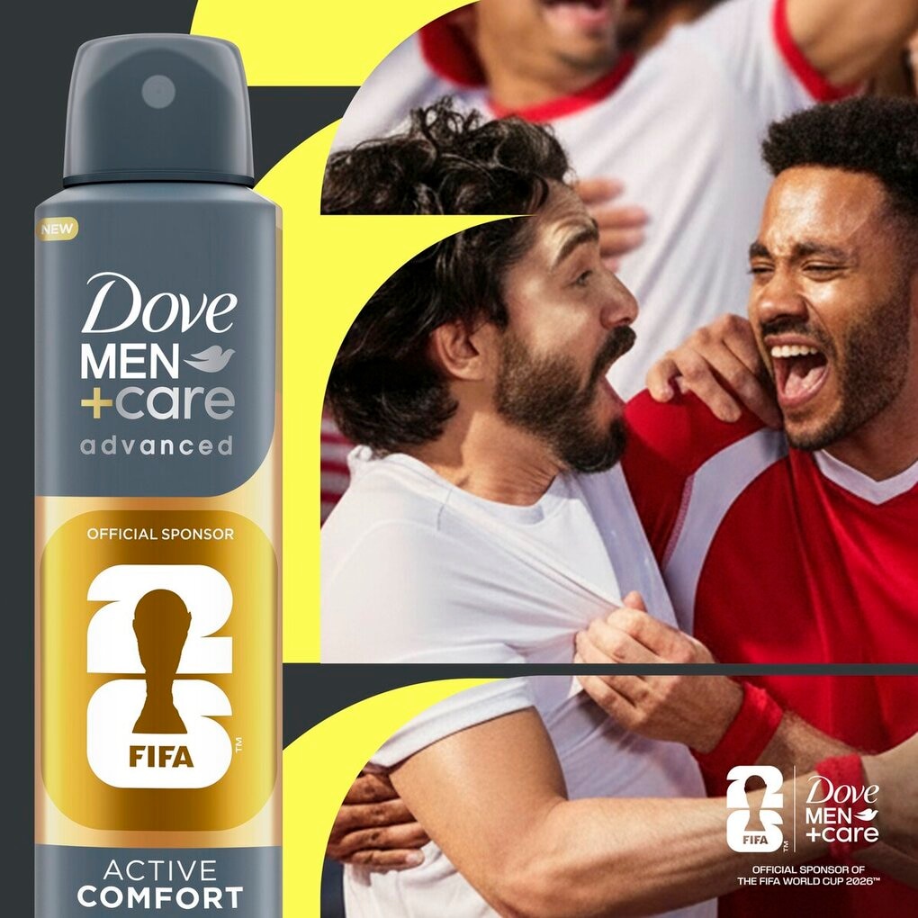 Dove Men+Care Advanced Active Comfort FIFA Edition Antitranspirant Deodorant Spray