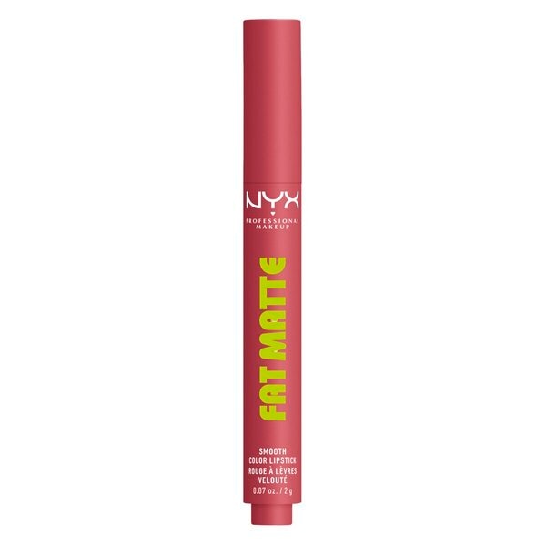 NYX Professional Makeup Fat Matte 12 Blush Blanket Smooth Color Lipstick