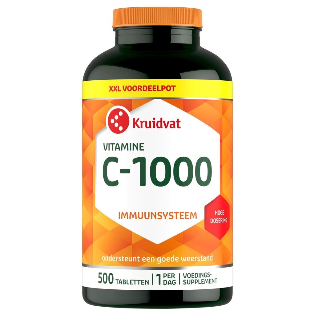 Kruidvat Vitamine C-1000 Tabletten Kruidvat Vitamine C-1000 Tabletten