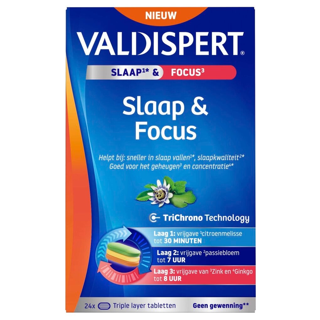 Valdispert Slaap & Focus Tabletten