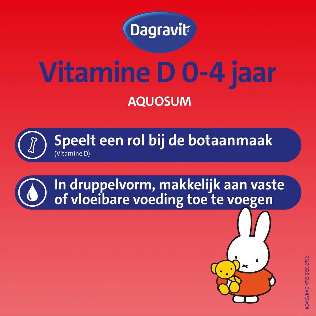 Dagravit Kids Vitamine D Aquosum Druppels