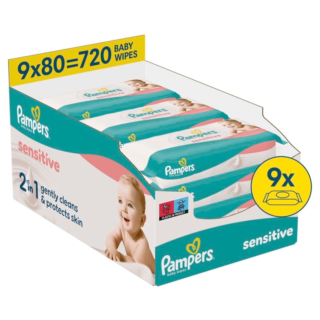 Pampers Sensitive Babydoekjes Pampers Sensitive Babydoekjes