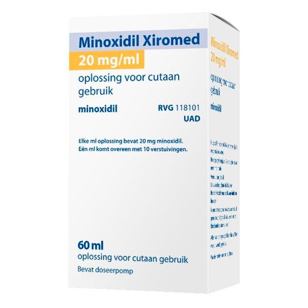 Minoxidil Xiromed 20mg/ml Oplossing