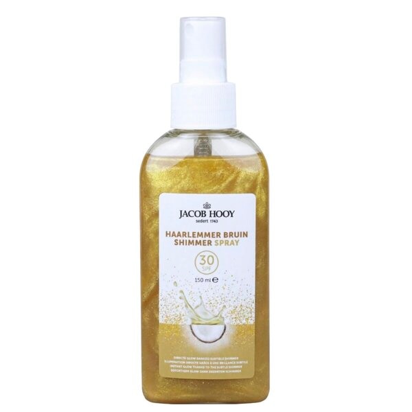 Jacob Hooy Haarlemmer Bruin SPF30 Shimmer Spray