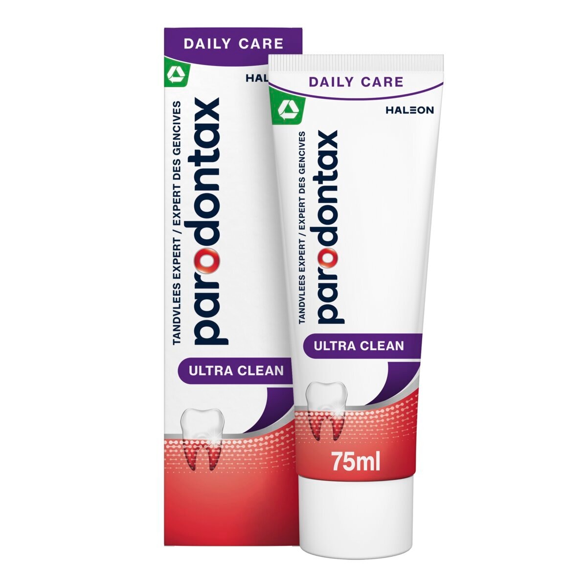Afbeelding van Parodontax Tandpasta bij Bloedend Tandvlees Ultra Clean - 75ml