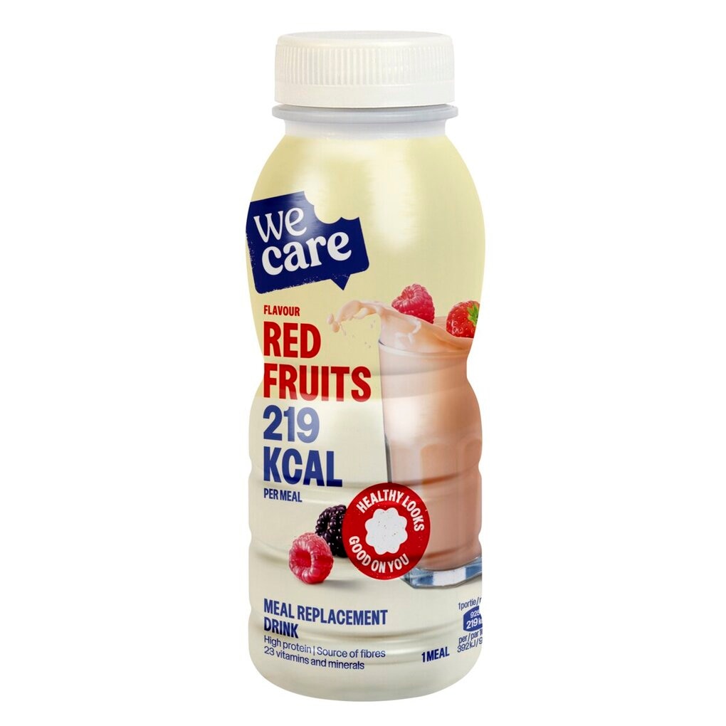 WeCare Rood Fruit Drinkmaaltijd