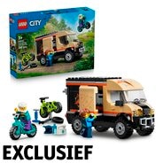 LEGO City 60512 Mountainbike Avonturenbus LEGO City 60512 Mountainbike Avonturenbus