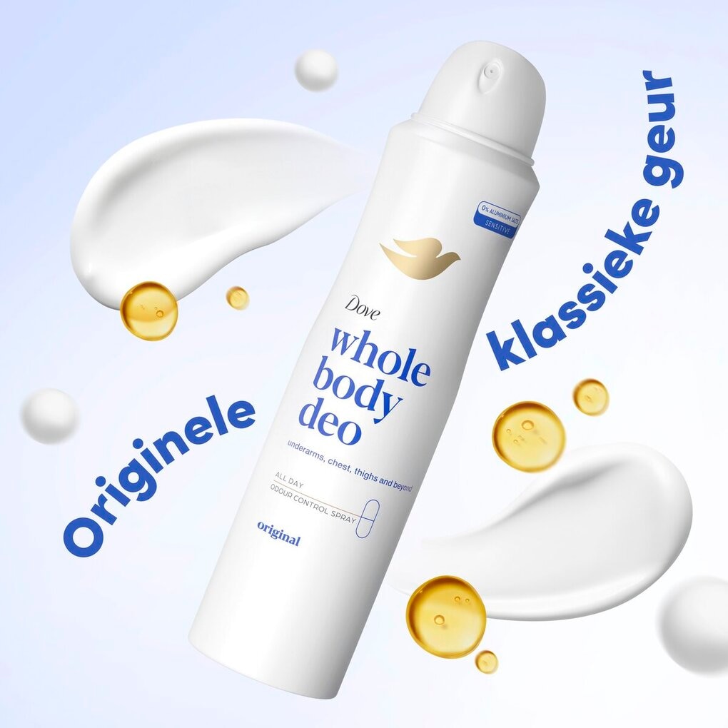 Dove Whole Body Deo Original Deodorant Spray