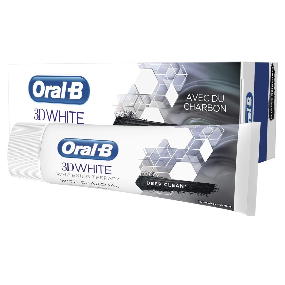 Afbeelding van ORAL-B 3D WHITE WHITENING THERAPY CHARCOAL Tandpasta - 75ML