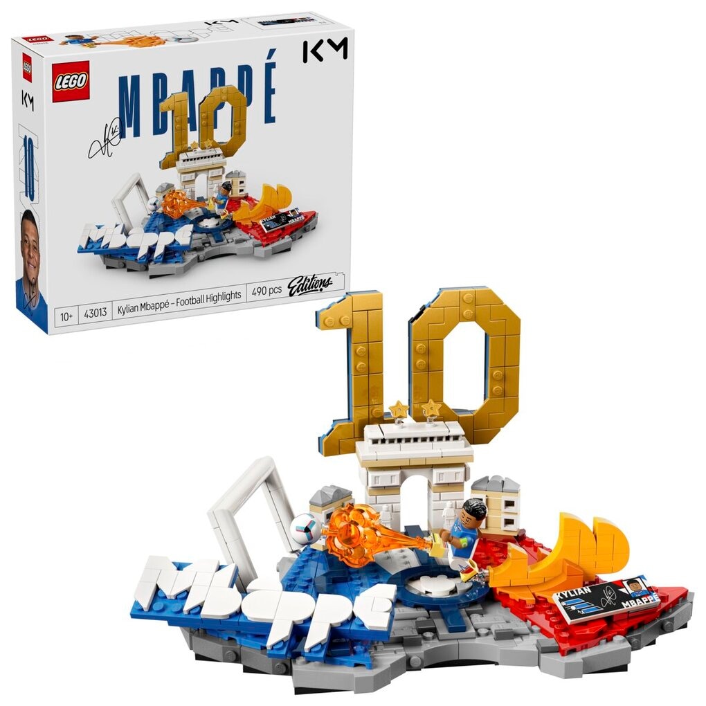 LEGO Editions 43013 Kylian Mbappé - Voetbalhoogtepunten
