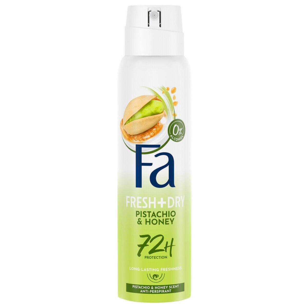 Afbeelding van Fa Fresh+Dry Deospray - Pistachio & Honey - 150ml