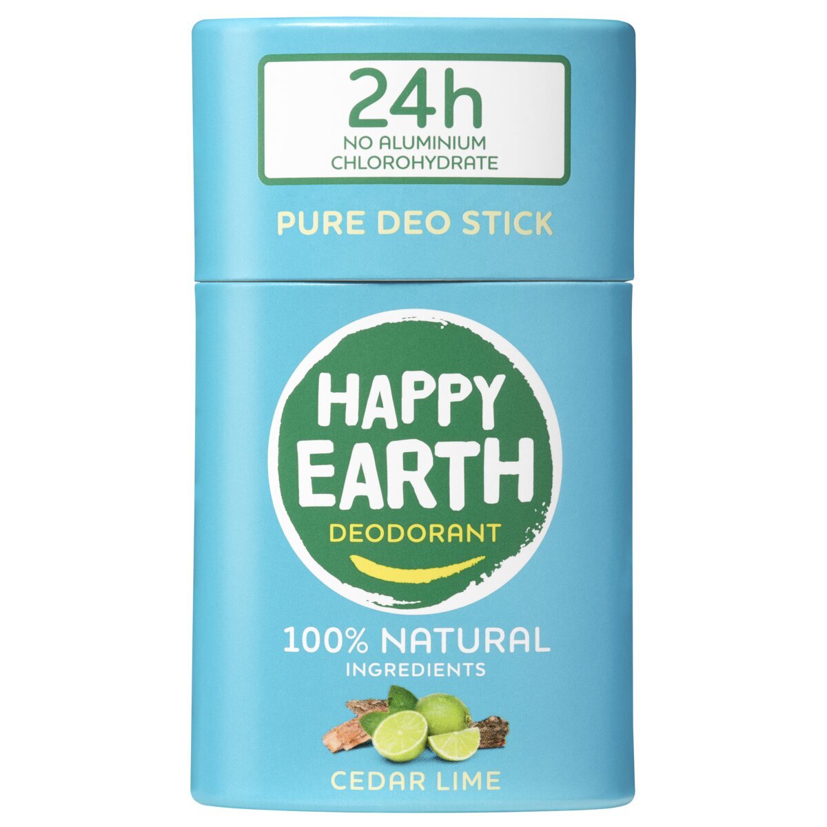 Afbeelding van Happy Earth Pure Deo Stick - Cedar Lime - 40g