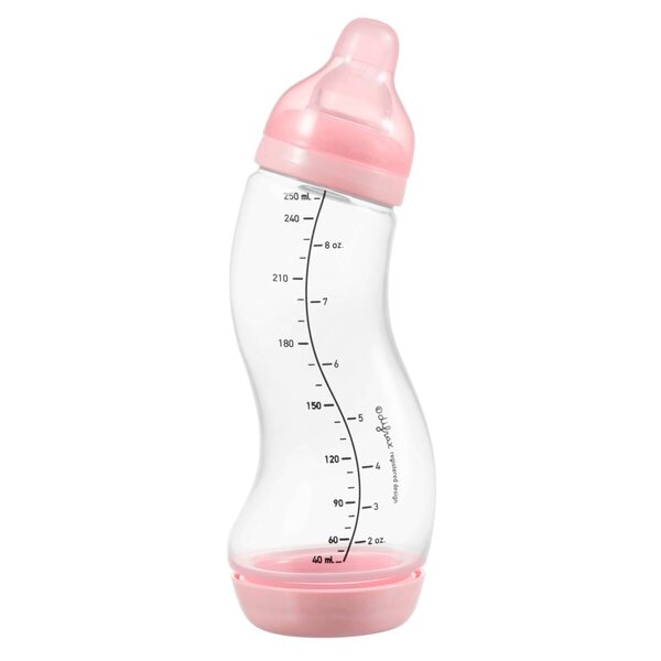 Difrax S-fles Natural Trend 250ml Pink Opal