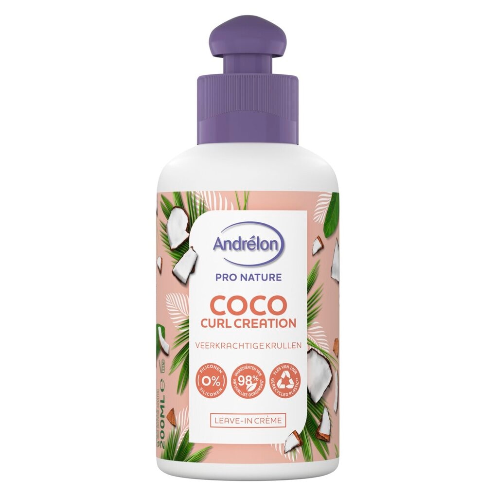 Andrélon Pro Nature Coco Curl Creation Leave-In Crème
